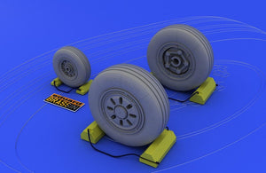 Eduard 648017 F-22A wheels 1/48 (Hasegawa) – image 2
