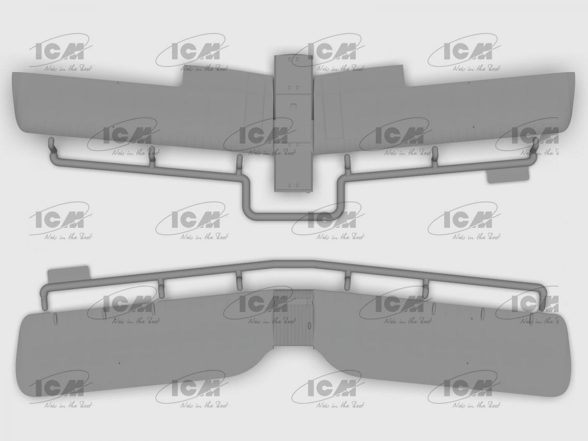 ICM 32038 DH. 82A Tiger Moth with bombs 1/32 – image 8