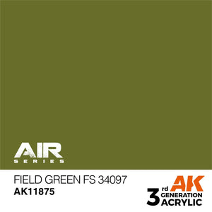 AK Interactive AK11875 FIELD GREEN FS 34097 – AIR 17 ml