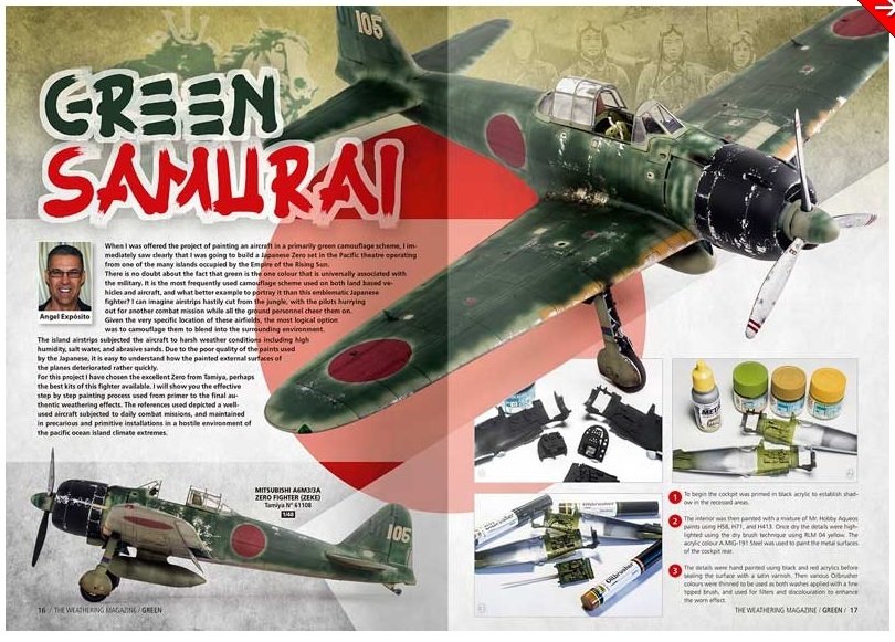 AMMO of Mig Jimenez 4528 The Weathering Magazine vol.28 Green (English Version) – zdjęcie 2