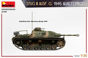 MiniArt 35388 STUG III AUSF. G 1945 ALKETT PROD. 1/35 – zdjęcie 18