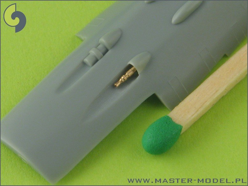 Master AM-72-012 Fw 190 A2 - A5 armament set (MG 17, MG FF, MG 151 barrel tips) &amp;amp; Pitot Tube – image 4