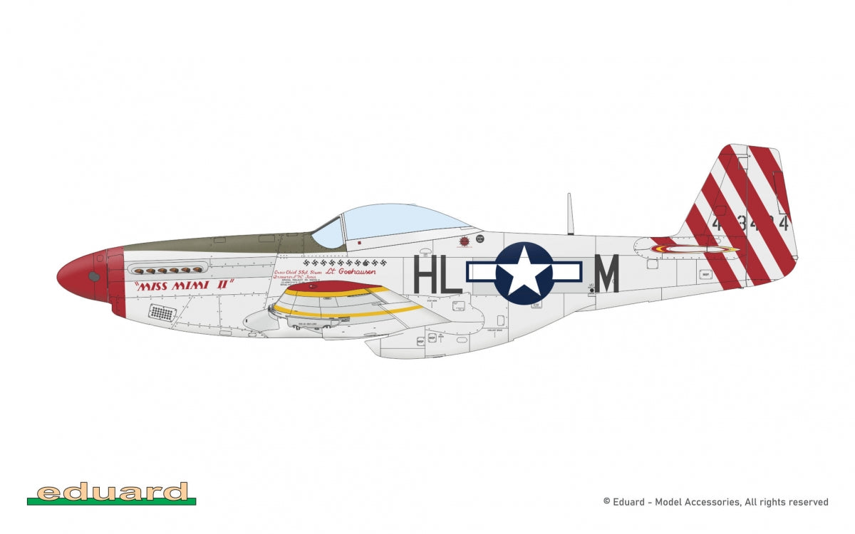 Eduard 7476 P-51D-5 Mustang Weekend Edition 1/72 – zdjęcie 5