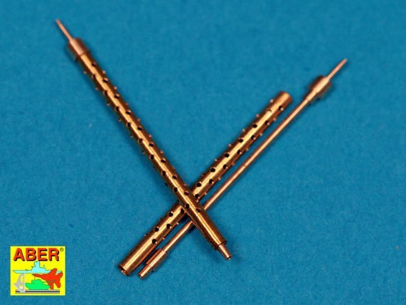 Aber A32013 Set of 2 barrels for 13,2 mm Japanese Type 3 aircraft machine guns used on Mitsubishi A6M5b/c, A6M7, A6M8 1/32 – zdjęcie 4