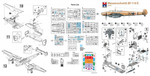 Hobby 2000 32008 Messerschmitt Bf 110 E (Dragon + Cartograf + Mask) 1/32 – image 2