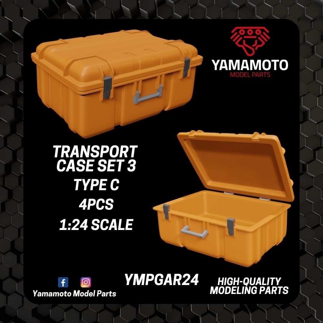 Yamamoto YMPGAR24 Transport Case Set 3 - Type C 1/24 – zdjęcie 2