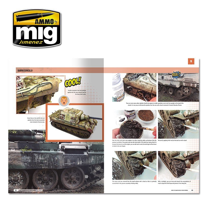 AMMO of Mig Jimenez 6210 MODELLING SCHOOL - HOW TO MAKE MUD IN YOUR MODELS (English) – image 7