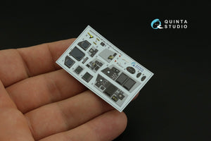 Quinta Studio QD32100 F/A-18F late / EA-18G 3D-Printed &amp;amp; coloured Interior on decal paper (Trumpeter) 1/32 – zdjęcie 6