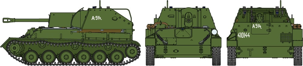 Tamiya 35348 Russian Self-Propelled Gun SU-76M 1/35 – immagine 7