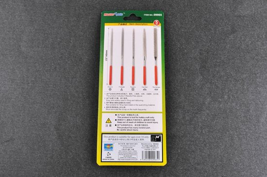 Trumpeter 09965 Assorted diamond files set (Grit size:150#)-3*140mm – image 2