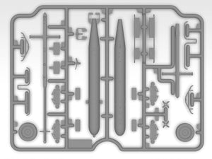 ICM 48404 WWII German Torpedo Trailer 1/48 – zdjęcie 9