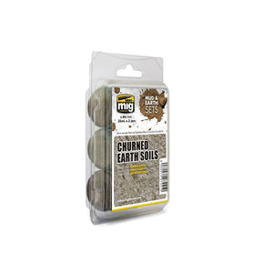 AMMO of Mig Jimenez 7441 CHURNED EARTH SOILS 3x35ml – zdjęcie 2