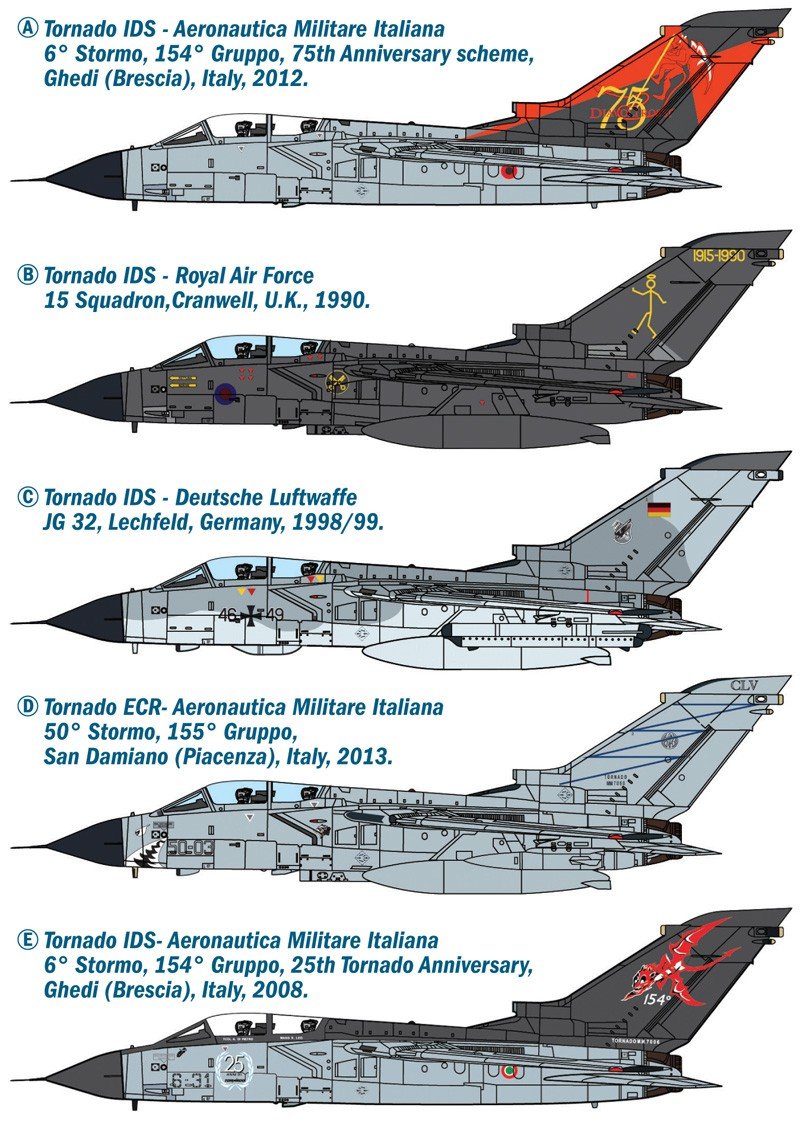 Italeri 1336 Tornado IDS/ECR Special Colors 1/72 – zdjęcie 3
