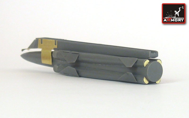 Armory Models ACA7250 Kh-41 (3M80) “Moskit” (SSN-22 “Sunburn”) tactical anti-ship guided missile 1/72 – image 4