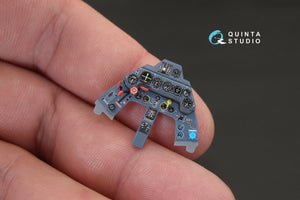 Quinta Studio QD32055 FW 190A-5 3D-Printed &amp;amp; colored Interior on decal paper (for Hasegawa kit) 1/32 – image 6