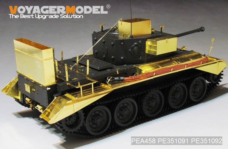 Voyager Model PEA458 WWII UK Cromwell Mk. IV/Centaur CSMk IV Deep Wading Trunks（For TAMIYA 35221/35232) 1/35 – image 12