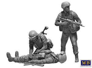 Master Box 35231 Russian-Ukrainian War series, Kit № 8. On the battlefield. Ukrainian military medics 1/35 – image 3