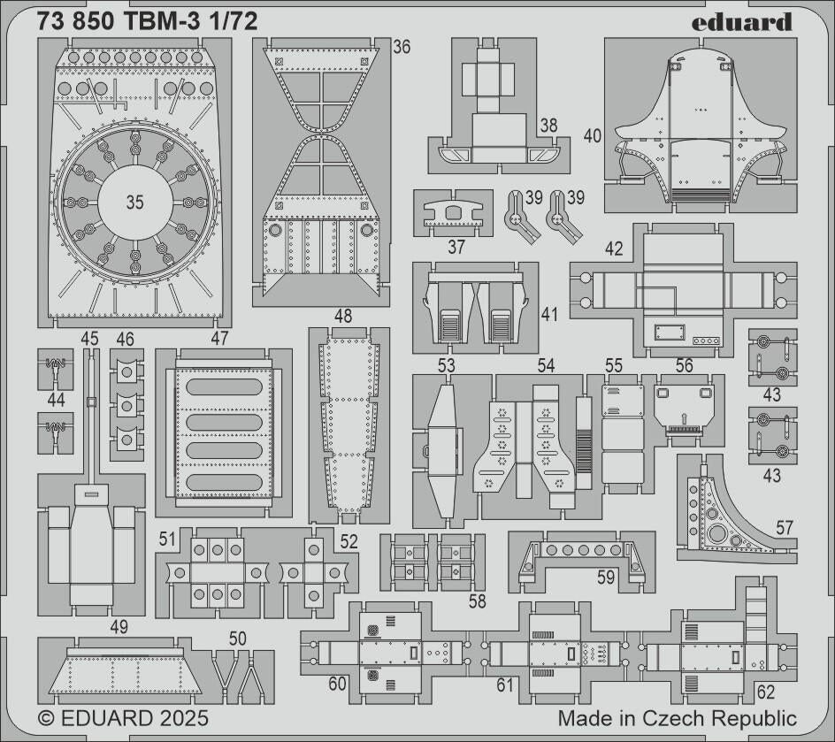 Eduard 73850 TBM-3 HOBBY BOSS 1/72