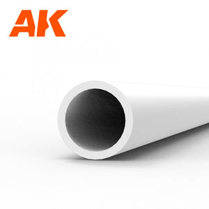 AK Interactive AK6543 HOLLOW TUBE 3.00 DIAMETER X 350MM – STYRENE HOLLOW TUBE – (5 UNITS) – zdjęcie 2