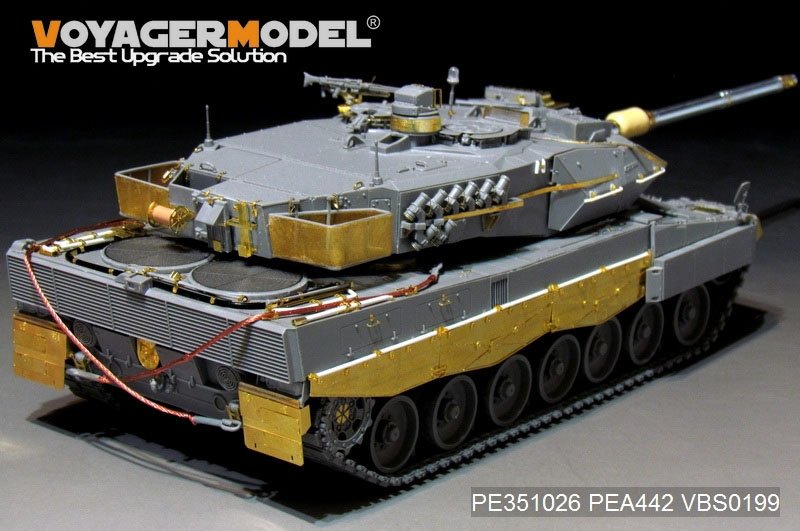 Voyager Model PE351026 Modern German Leopard 2A6 Basic For Border BT-002 1/35 – zdjęcie 14