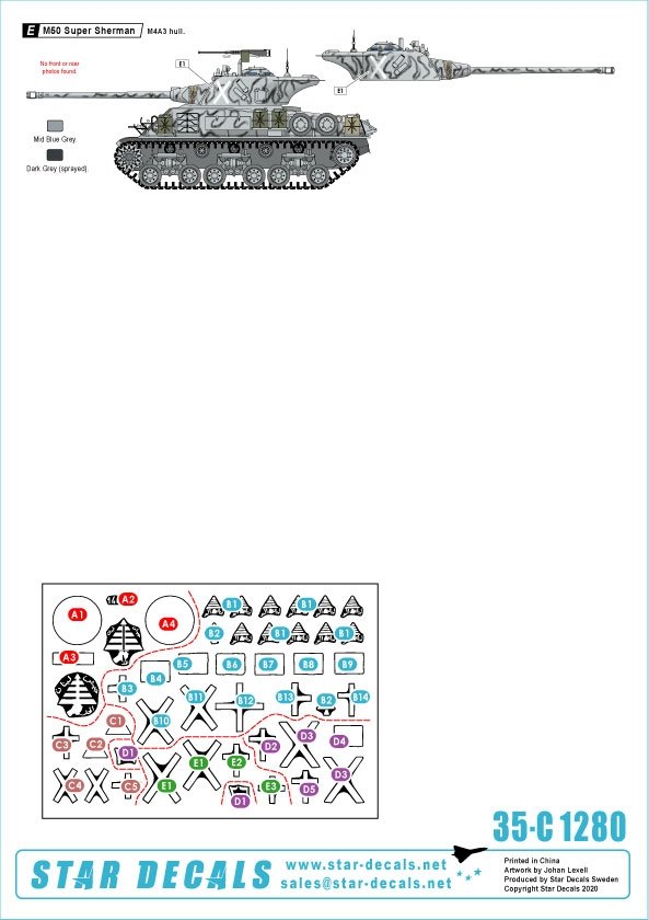 Star Decals 35-C1280 Lebanese Tanks &amp;amp; AFVs 10 1/35 – image 2