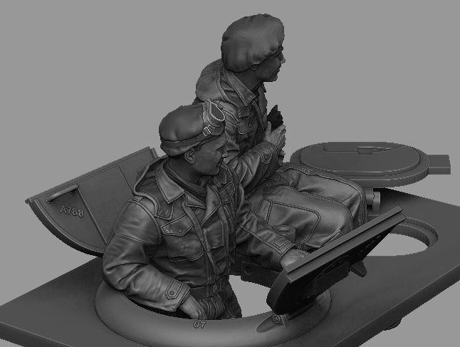 Panzer Art FI35-216 British Sherman tanks Pixie suit set 1/35 – image 5