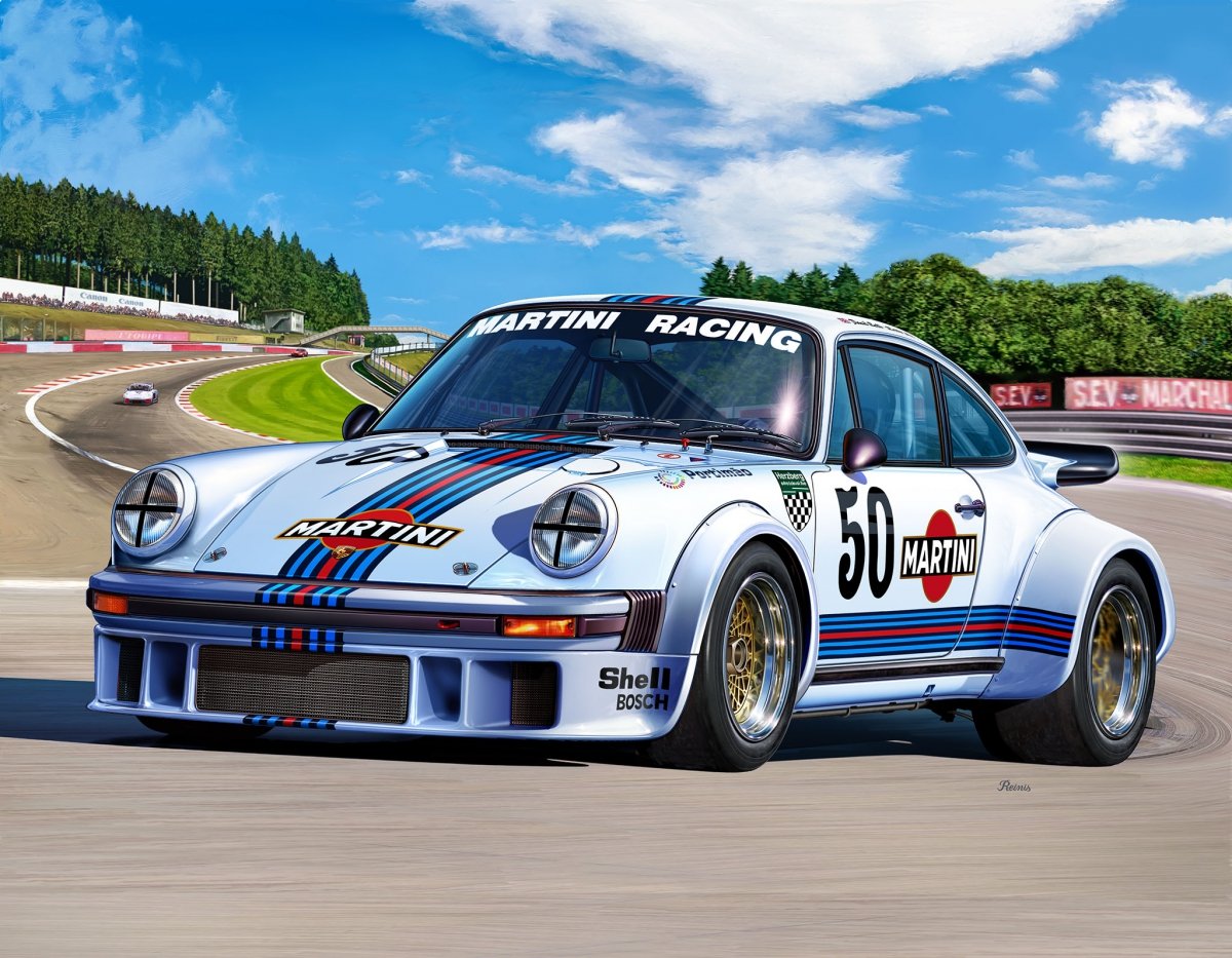 Revell 07685 Porsche 934 RSR Martini 1/24 – immagine 3