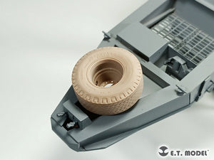 E.T. Model P35-119 US M747 Heavy Equipment Semi-Trailer Sagged wheels For Meng Kit 1/35 – zdjęcie 5