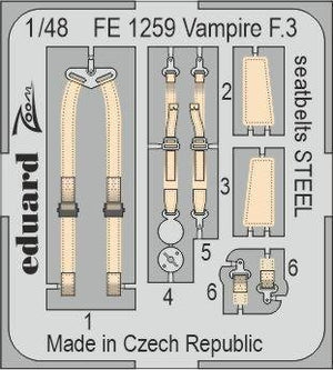 Eduard BIG49328 Vampire F.3 AIR 1/48 – zdjęcie 4