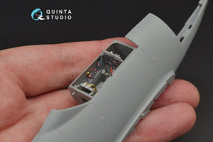 Quinta Studio QD48089 Me-262A 3D-Printed &amp;amp; colored Interior on decal paper (for HobbyBoss kit) 1/48 – image 10
