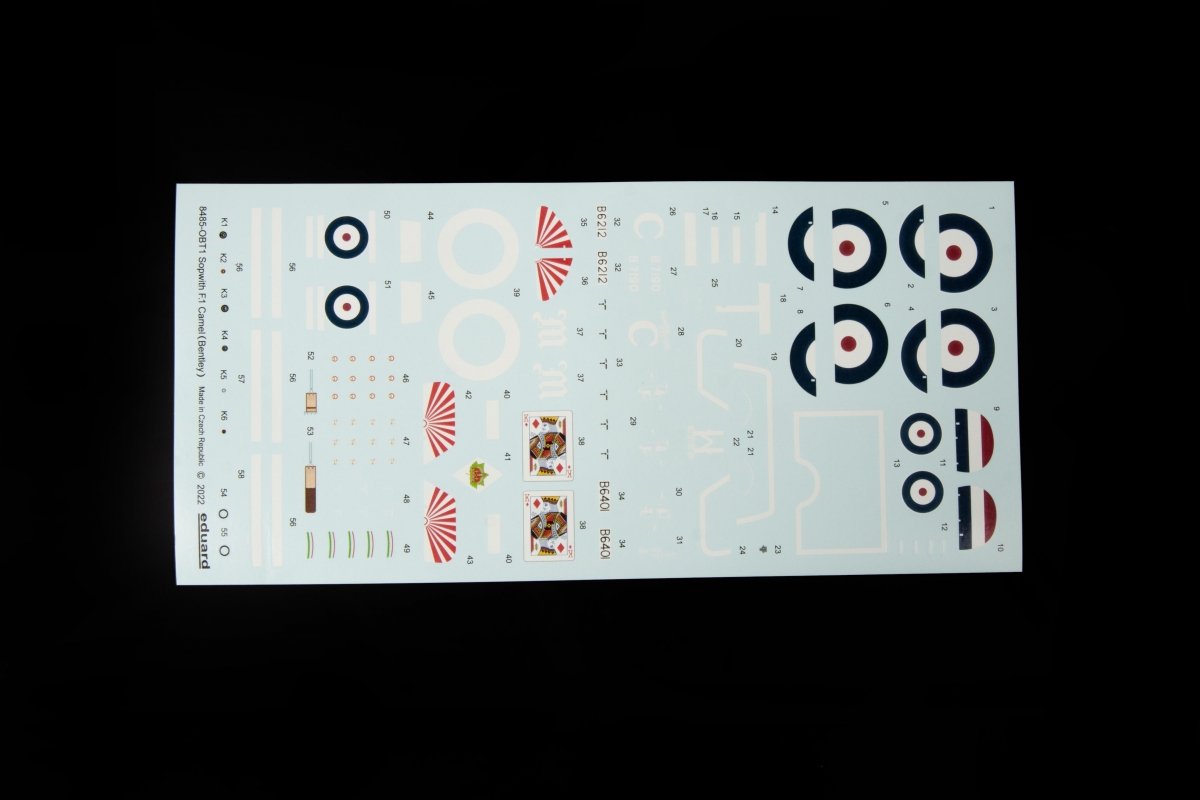 Eduard 8485 Sopwith F.1 Camel (Bentley) 1/48 – zdjęcie 5