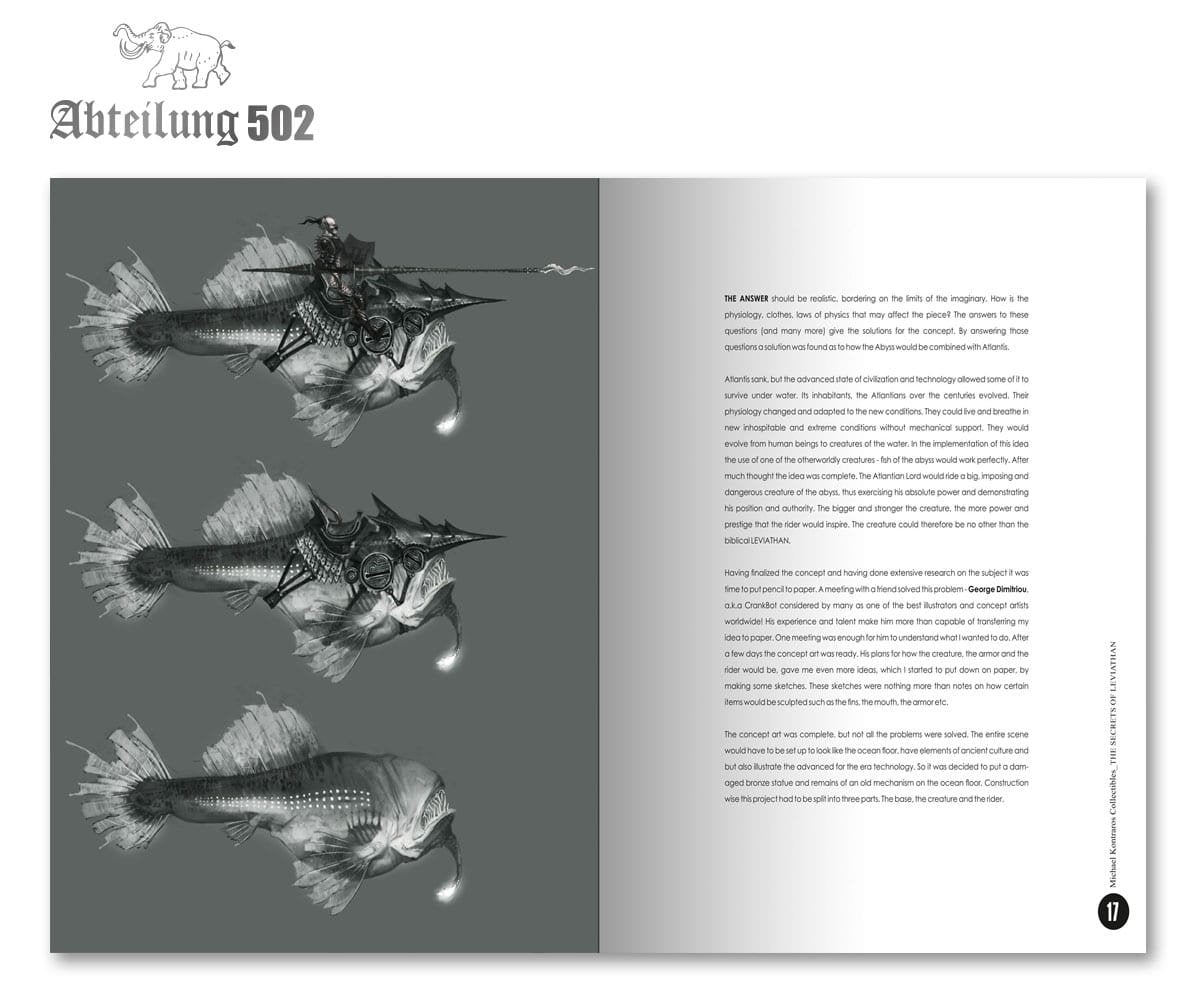 ABTEILUNG ABT715 THE SECRETS OF LEVIATHAN: SCULPTING &amp;amp; PAINTING TECHNIQUES (English) – image 5