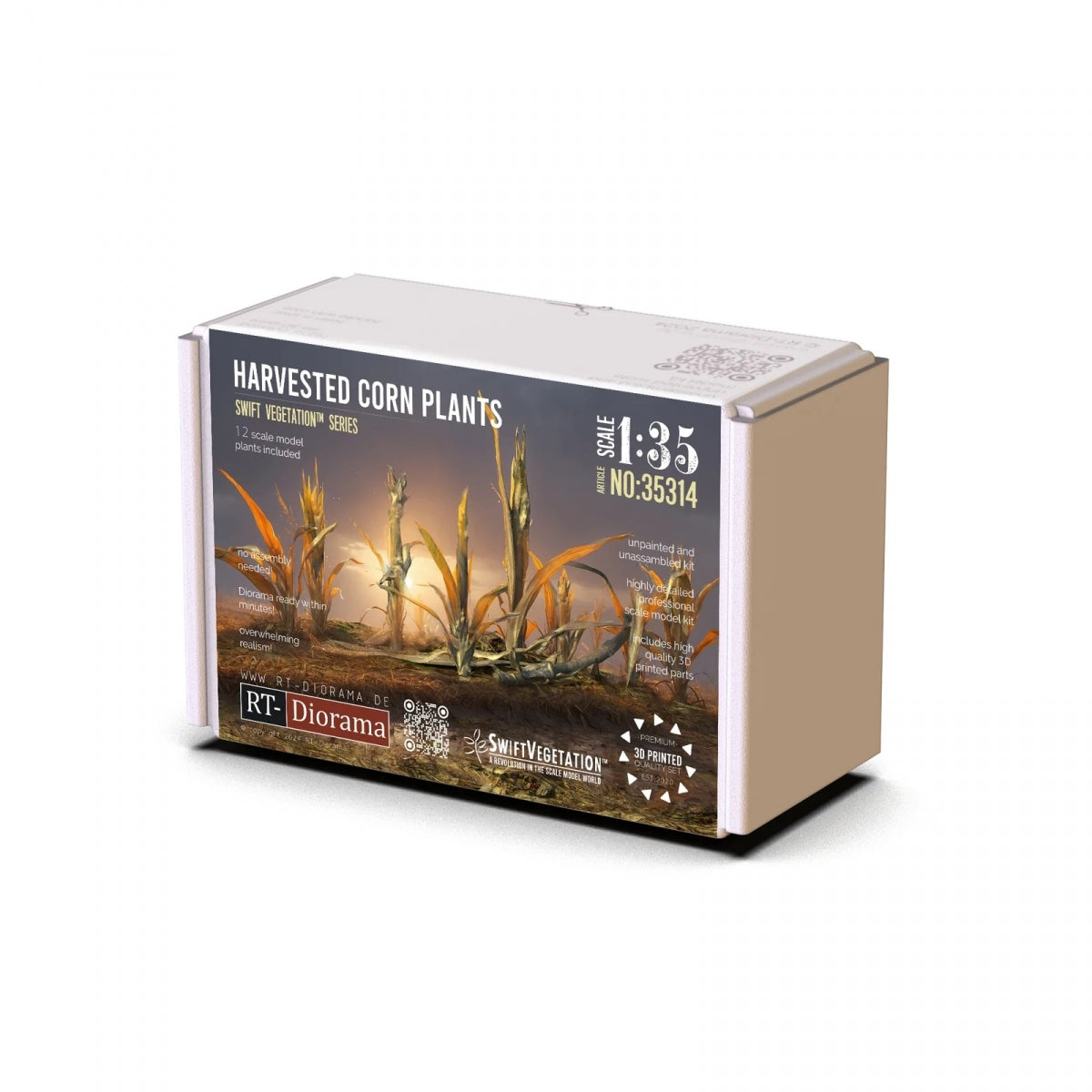 RT-Diorama 35314 Harvested Corn Plants 1/35
