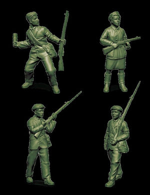 Zvezda 6181 Soviet Militia 1941 1/72 – zdjęcie 3