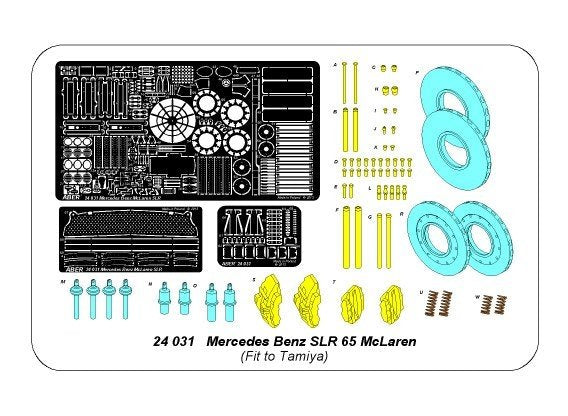 Aber 24031 Mercedes Benz McLaren SLR 1/24 – Bild 26
