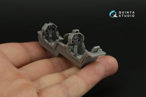 Quinta Studio QDS-48118 Mirage 2000-5B 3D-Printed &amp;amp; colored Interior on decal paper (Kinetic) (Small version) 1/48 – image 4