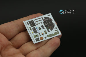 Quinta Studio QD32210 Westland Whirlwind F Mk.I 3D-Printed &amp;amp; coloured Interior on decal paper (Special Hobby) 1/32 – zdjęcie 7