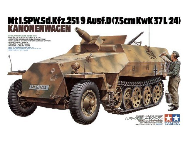 Tamiya 35147 German Sd.Kfz. 251/9 Ausf.D Kanonenwagen 1/35