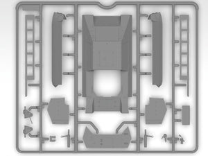 ICM 35340 10.5cm leFH 16(Sf) auf Geschutzwagen FCM36 (f) 1/35 – zdjęcie 6