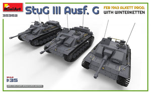 Mini Art 35362 StuG III Ausf. G FEB 1943 ALKETT PROD. WITH WINTERKETTEN 1/35 – Bild 3