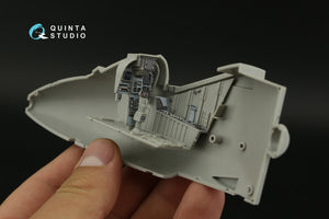 Quinta Studio QDS-32194 AV-8B Harrier II late 3D-Printed &amp;amp; colored Interior on decal paper (Trumpeter) (small version) 1/32 – image 8