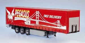 Italeri 3809 CURTAINSIDE TRAILER 1/24 – zdjęcie 2