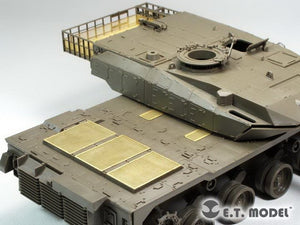 E.T. Model EA35-096 JGSDF TYPE 10 Tank Engine &amp;amp; Turret Rack Grills For TAMIYA 35329 1/35 – zdjęcie 3