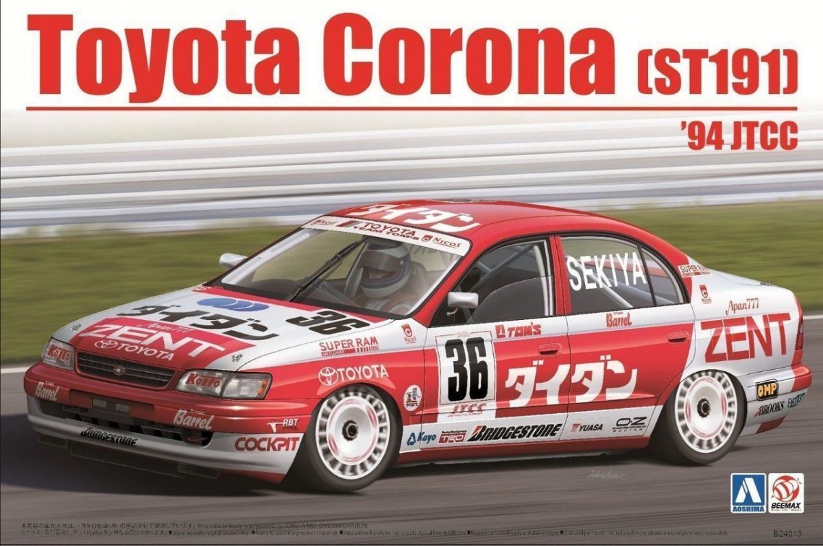 Beemax 24013 Toyota Corona (ST191) '94 JTCC 1/24