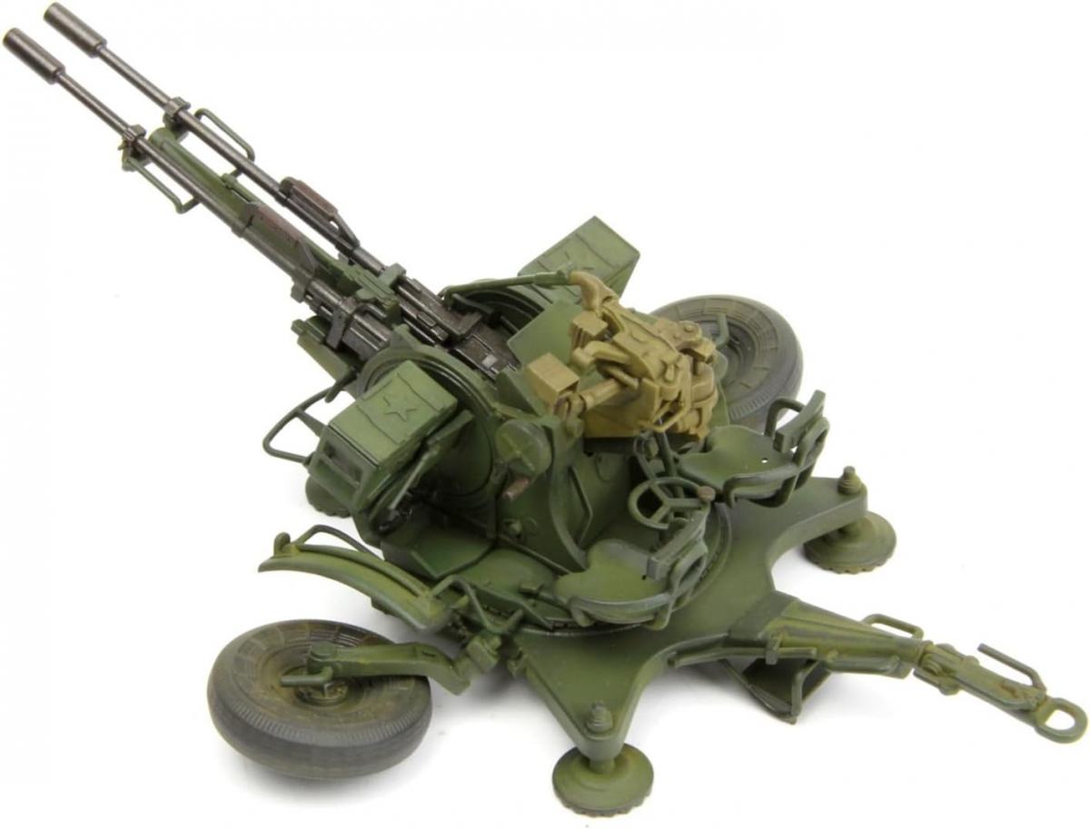 Meng Model SPS-026 Russian Light AA Gun Set ZU-23-2, ZPU-1, ZPU-2, ZPU-4 4-in-1 1/35 – zdjęcie 7