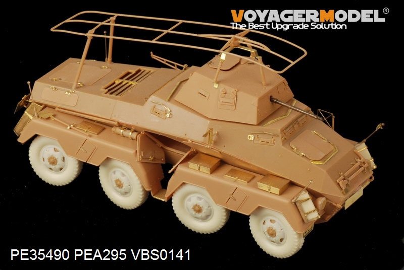 Voyager Model PE35490 WWII German Sd.Kfz.232 8 ROD early version for AFV 35232 1/35 – zdjęcie 2