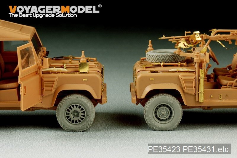 Voyager Model PE35423 Modern British Defender 110 Hardtop for HOBBY BOSS 82448 1/35 – zdjęcie 11