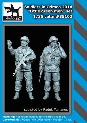 Black Dog F35102 Soldier in Crimea set 1/35