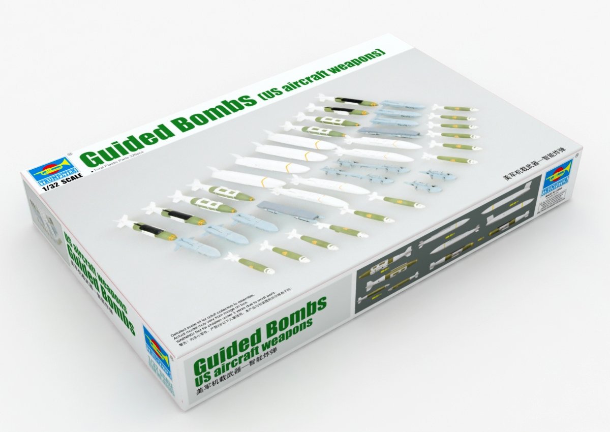 Trumpeter 03305 US Smart bombs (US aircraft weapons) 1/32 – image 2