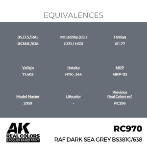 AK Interactive RC970 RAF Dark Sea Grey BS381C/638 17 ml – zdjęcie 2